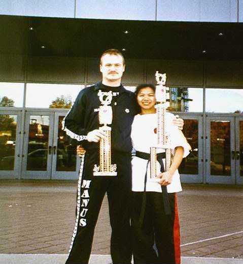 Steve und Kung bei der Battle of Atlanta