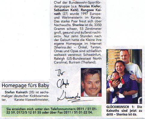 Pressebericht vom 22.06.2000 - Neue Presse Hannover